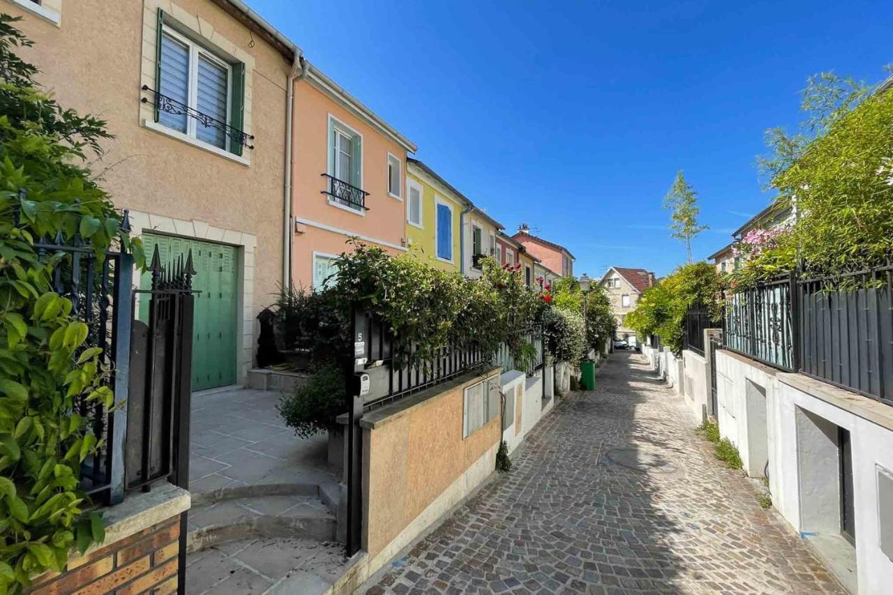 Charming Townhouse With Garden In The City Of Love Párizs Kültér fotó
