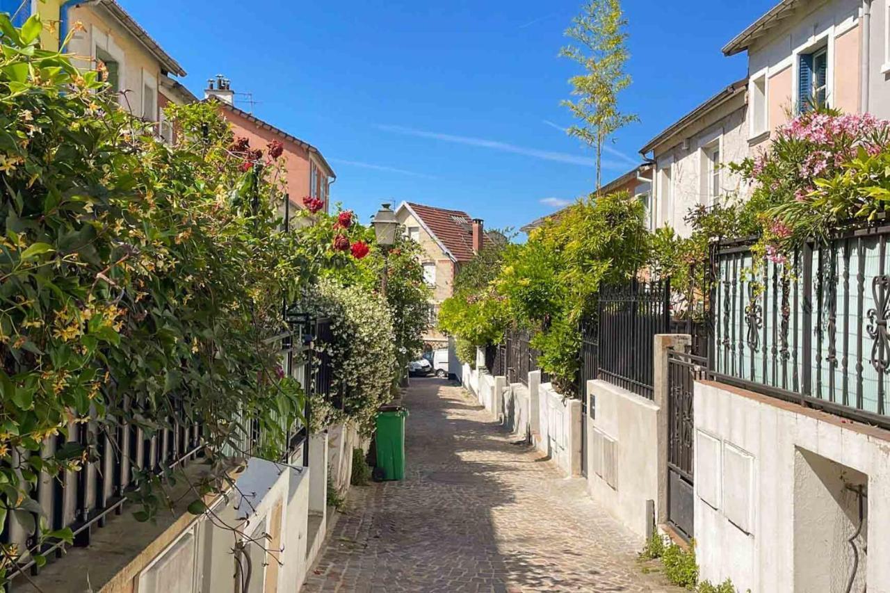 Charming Townhouse With Garden In The City Of Love Párizs Kültér fotó