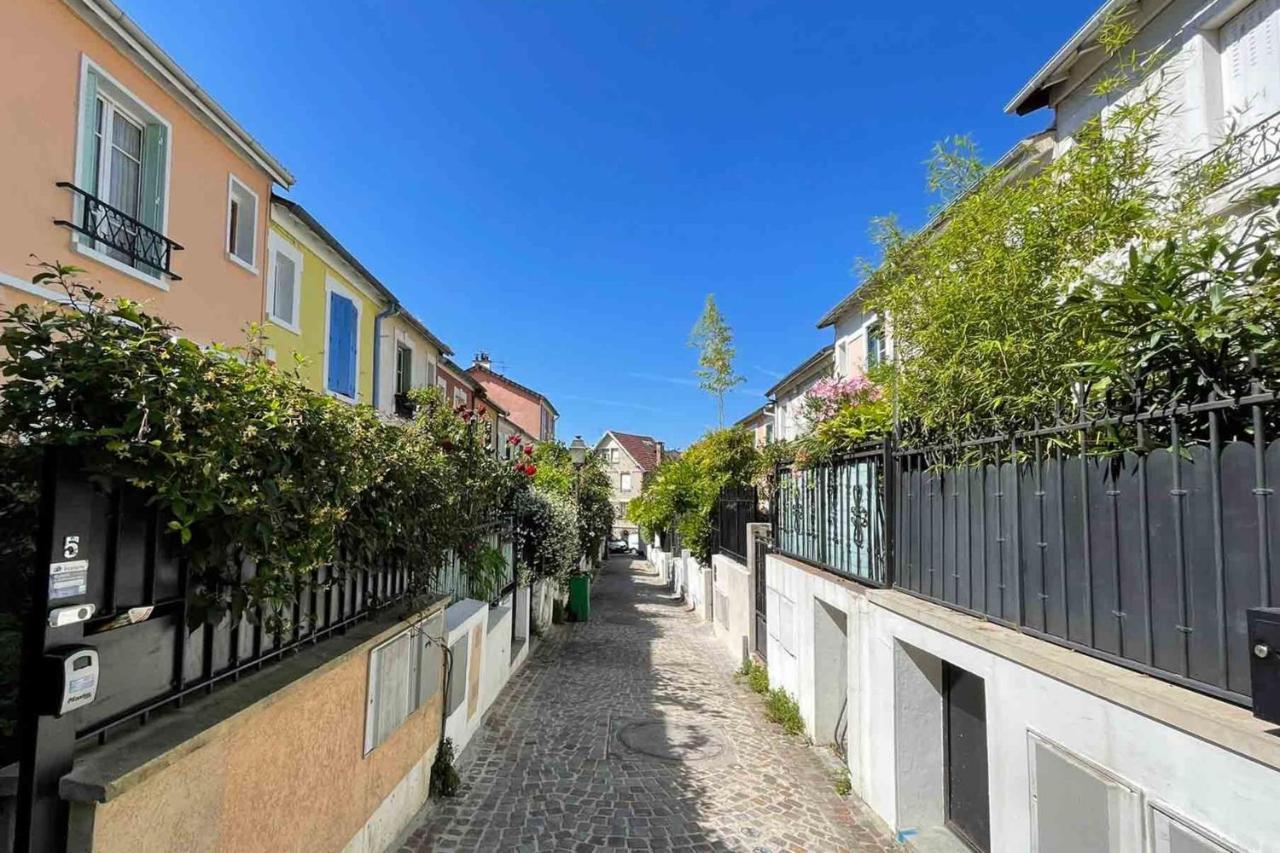 Charming Townhouse With Garden In The City Of Love Párizs Kültér fotó